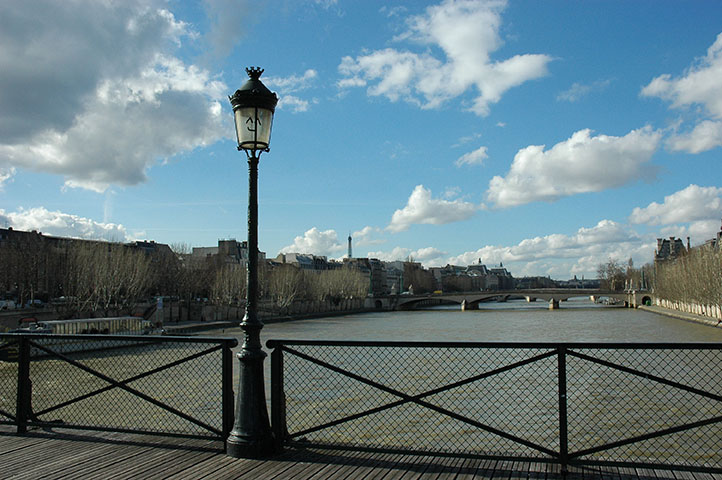 The Pont des Arts, Paris: Before…and Now